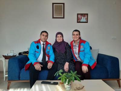 3 Aralık Dünya Engelliler Günü Münasebetiyle Vakıf Müdürümüz Fevzi YURTLU ve Beraberindeki Vakıf Personellerimiz Engelli Vatandaşlarımızı Ziyaret Etti. 