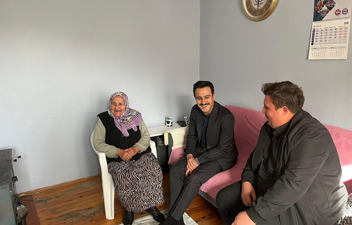 VAKIF BAŞKANIMIZIN İLÇEMİZDE YAŞAYAN VATANDAŞLARIMIZA ZİYARETLERİ