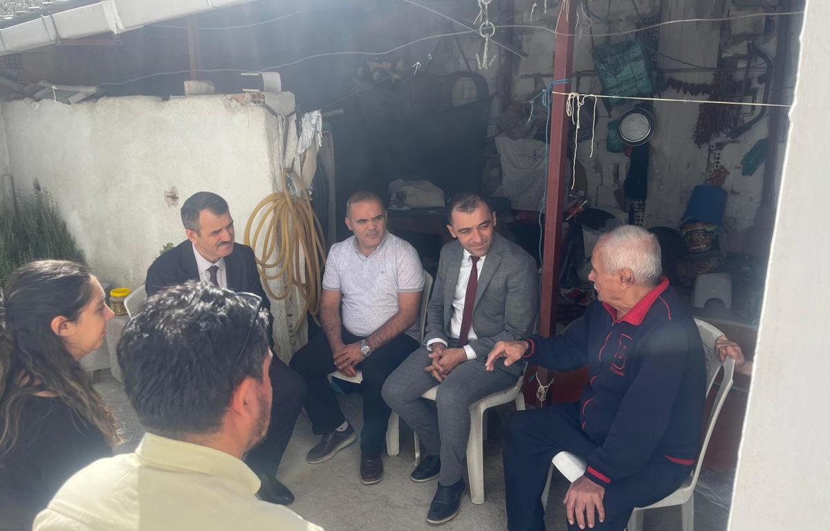  1 EKİM DÜNYA YAŞLILAR GÜNÜ NEDENİYLE HANE ZİYARETLERİ GERÇEKLEŞTİRİLDİ