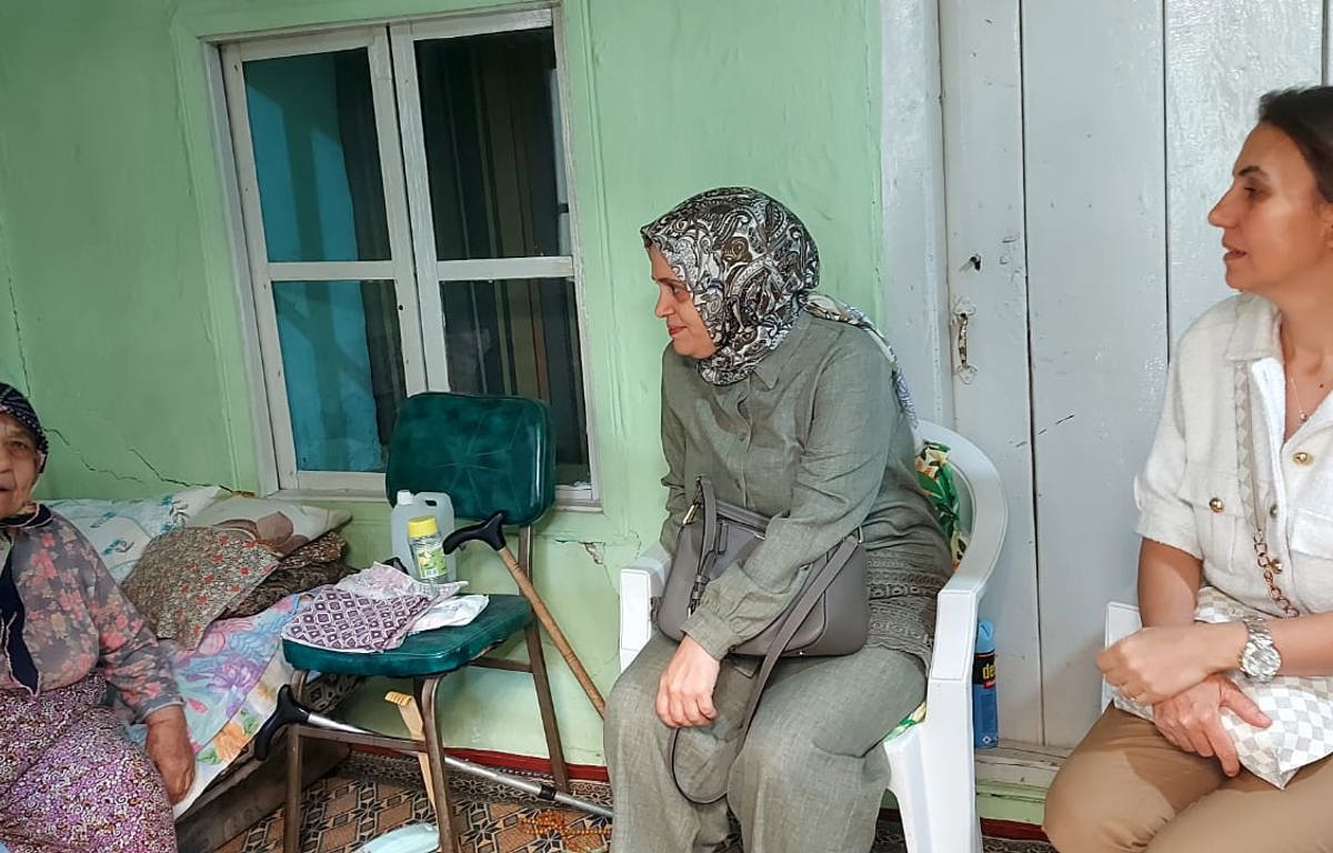 1 Ekim Dünya Yaşlılar Günü Nedeniyle Hane Ziyaretleri