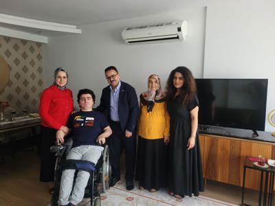 ŞEHİDİMİZ ADEM SAVAŞ'IN KIYMETLİ AİLESİNE ZİYARET