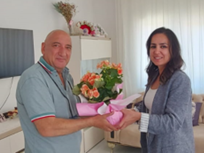 BABALAR GÜNÜ VESİLESİYLE ŞEHİT BABALARINI ZİYARET