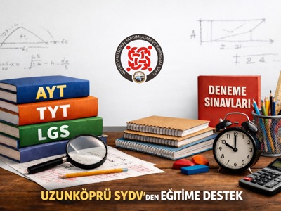 Uzunköprü’de 15 Öğrenciye Tam Set Sınav Hazırlık Desteği
