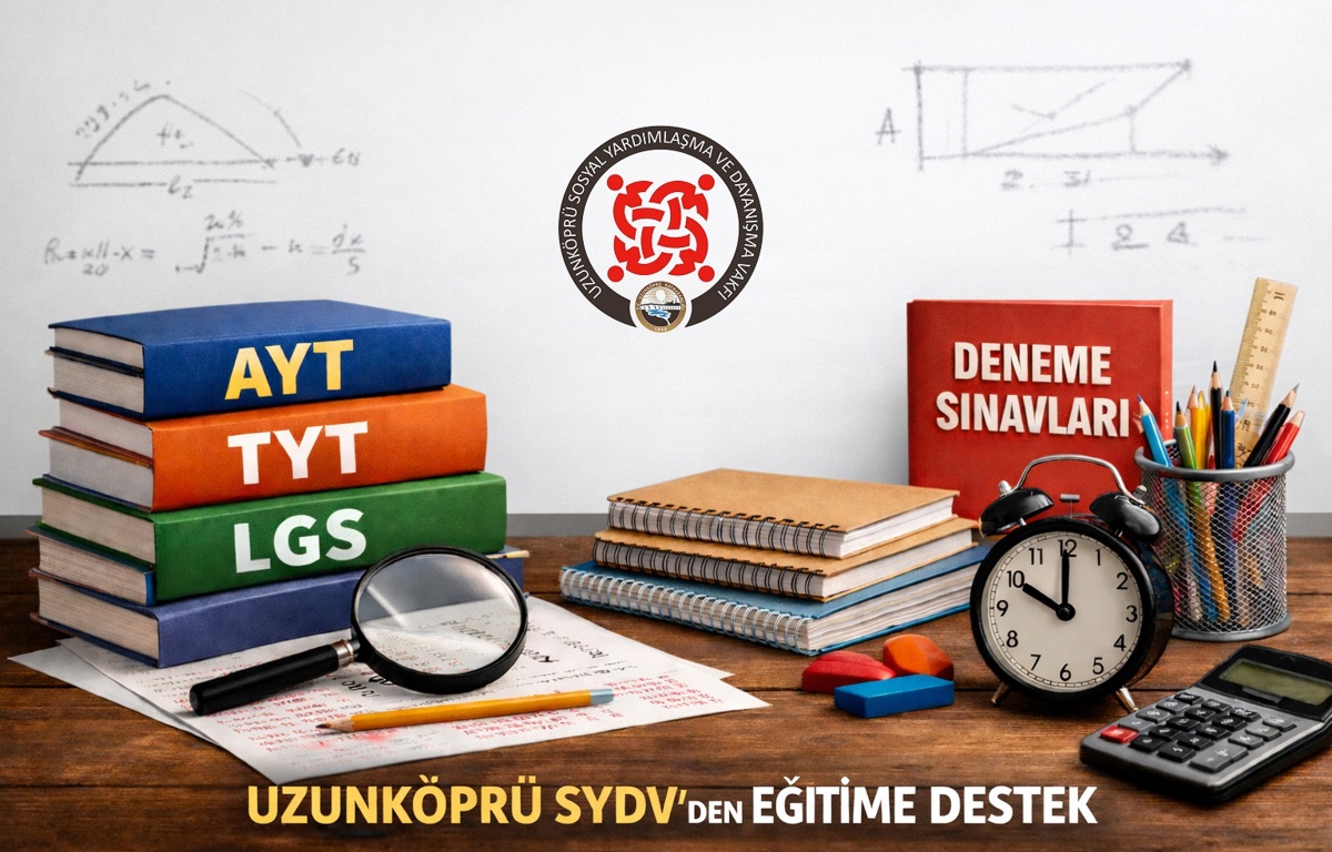 Uzunköprü’de 15 Öğrenciye Tam Set Sınav Hazırlık Desteği