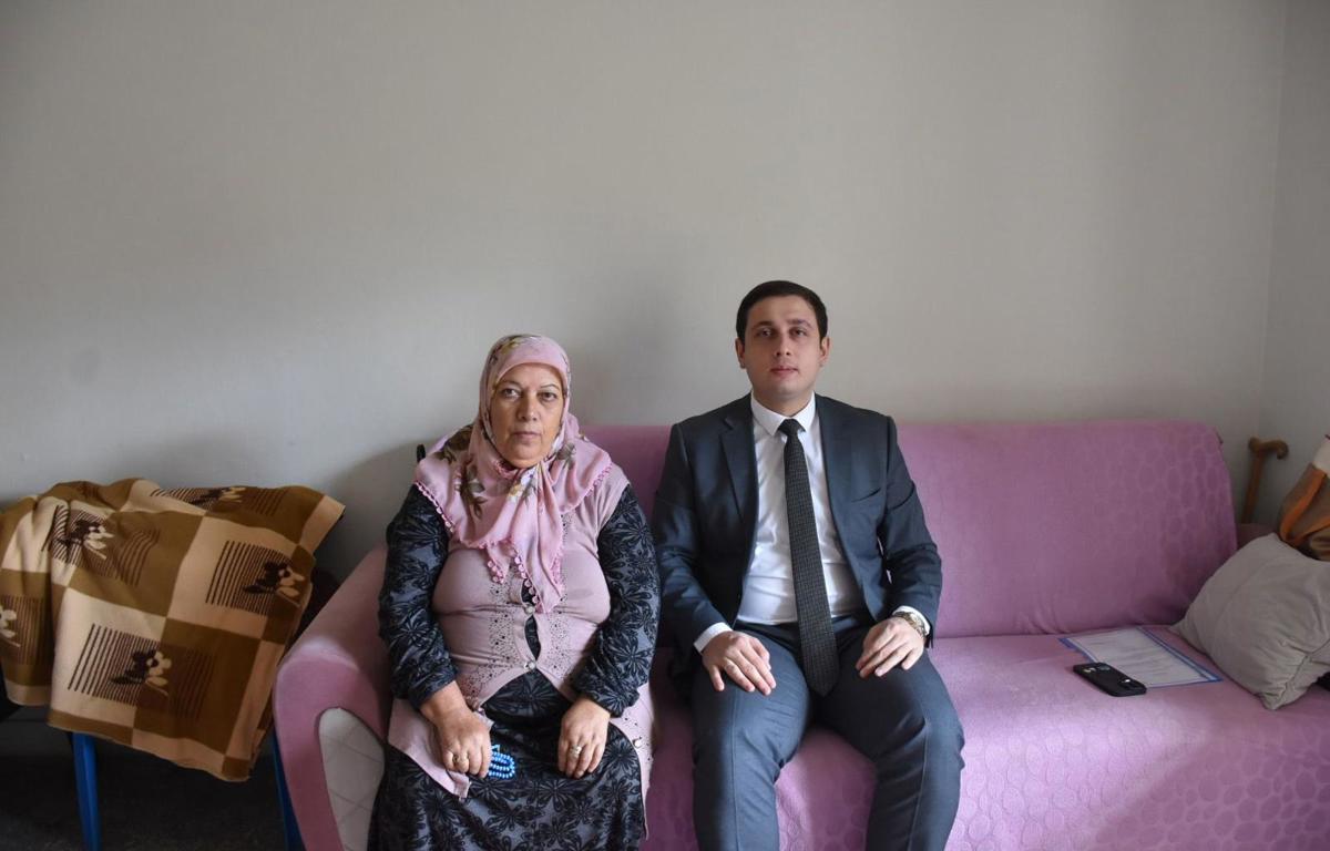 1 Ekim Dünya  Yaşlılar Gününde Kaymakamlığımız ve Kurum Personellerince Yaşlılar Evlerinde Ziyaret Edildi