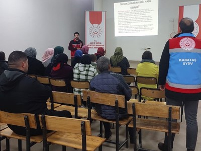 Aile Yılı Kapsamında ''Teknoloji Bağımlılığı'' Eğitimi Kurumumuz Organizasyonunda gerçekleştirilmiştir.