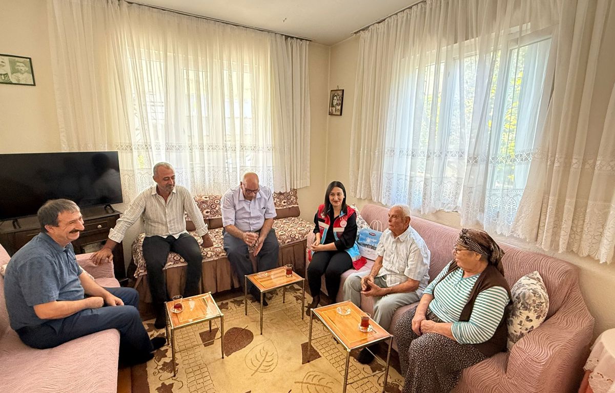 1 EKİM DÜNYA YAŞLILAR GÜNÜ HANE ZİYARETLERİMİZ