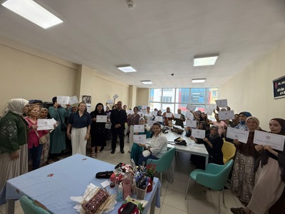 İzmit Sosyal Dayanışma Merkezimizde (SODAM) Katılım Belgeleri Dağıtıldı