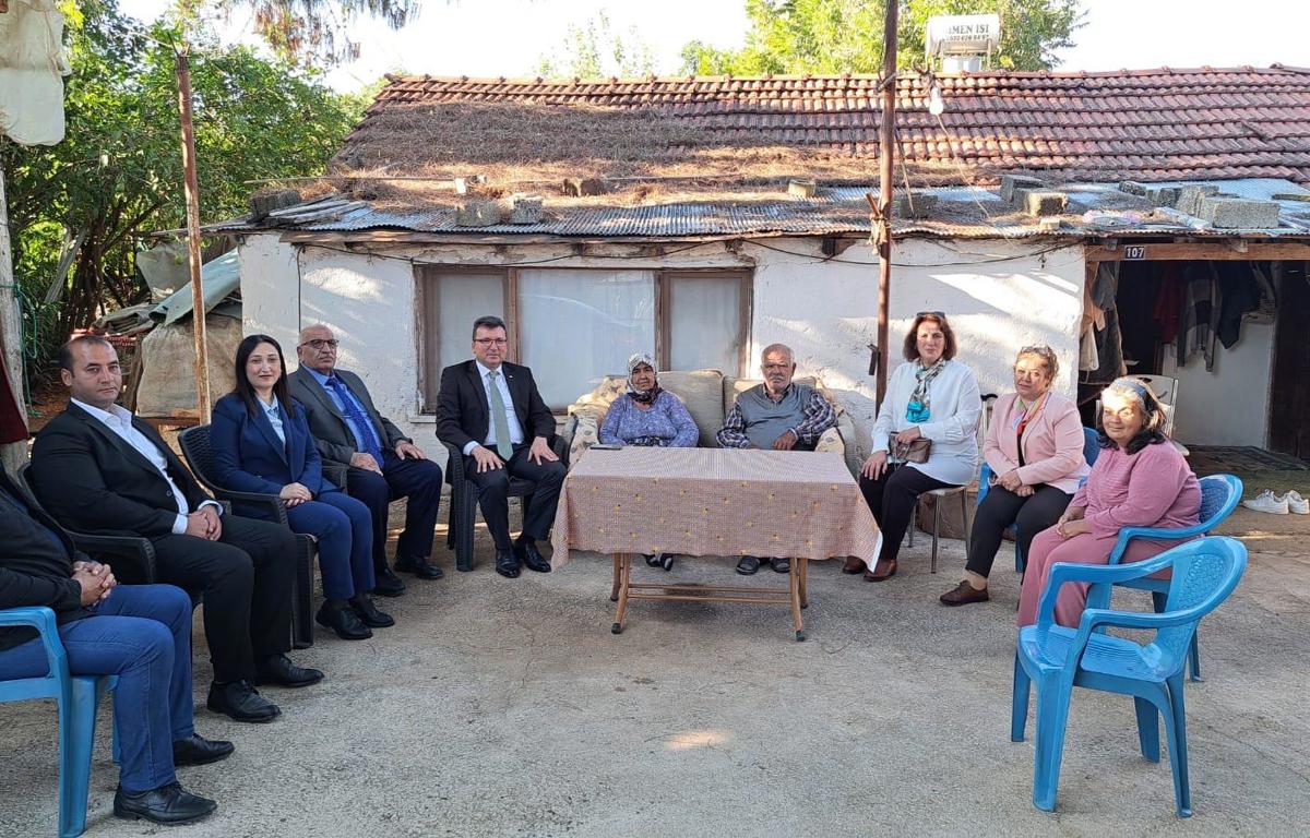 Kaymakamımız Dr. Cemal Şahin ve eşi Dr. Gülay Şahin ile birlikte, şehit yakını ve gazilerimizi ziyaret ettik.