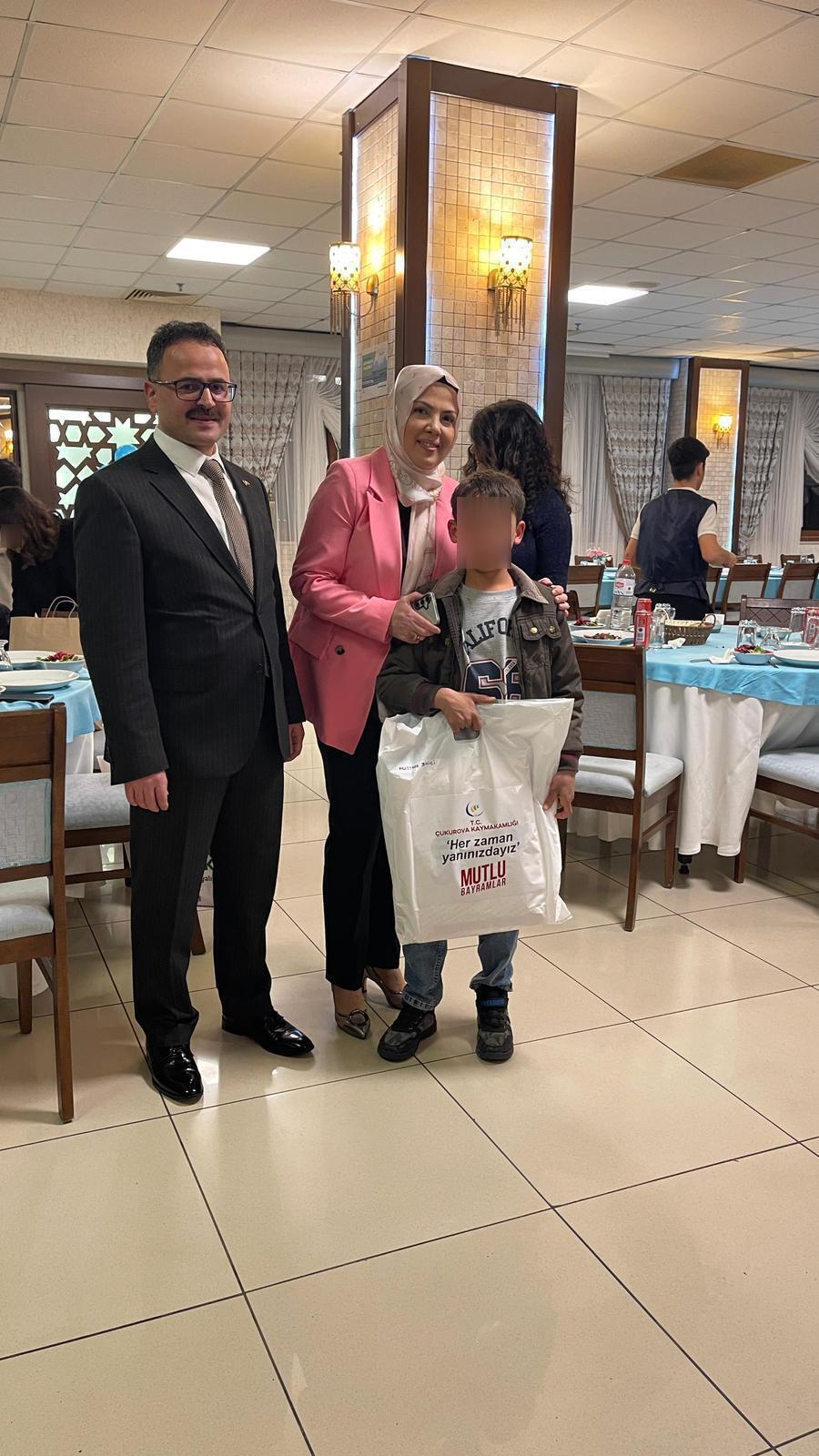 Öksüz ve/veya yetim olan çocuklarımızla Ramazan ayı münasebetiyle aynı sofrada buluşuldu