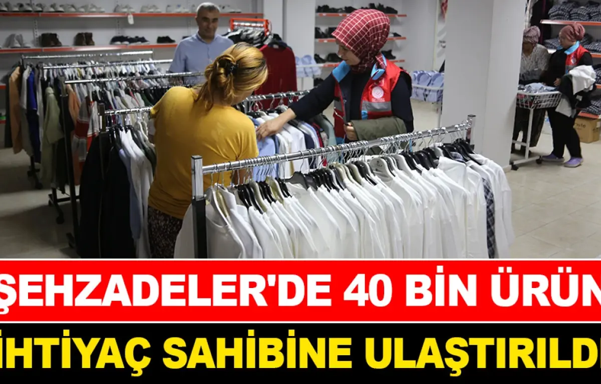ŞEHZADELER'DE ÖRNEK PROJE: SOSYAL MARKET